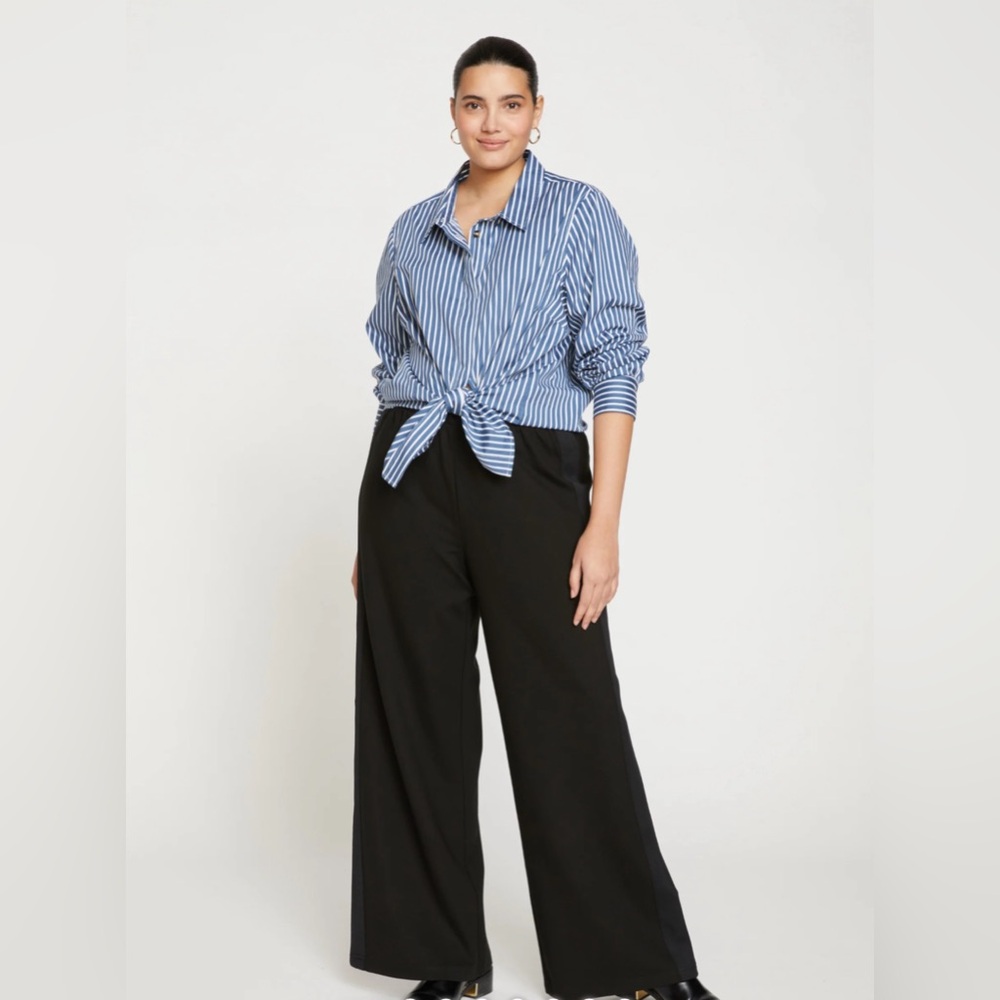 NWOT Universal Standard Black Wide Leg Pants